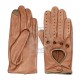 Touch Screen Men Leather Car Driving Gloves